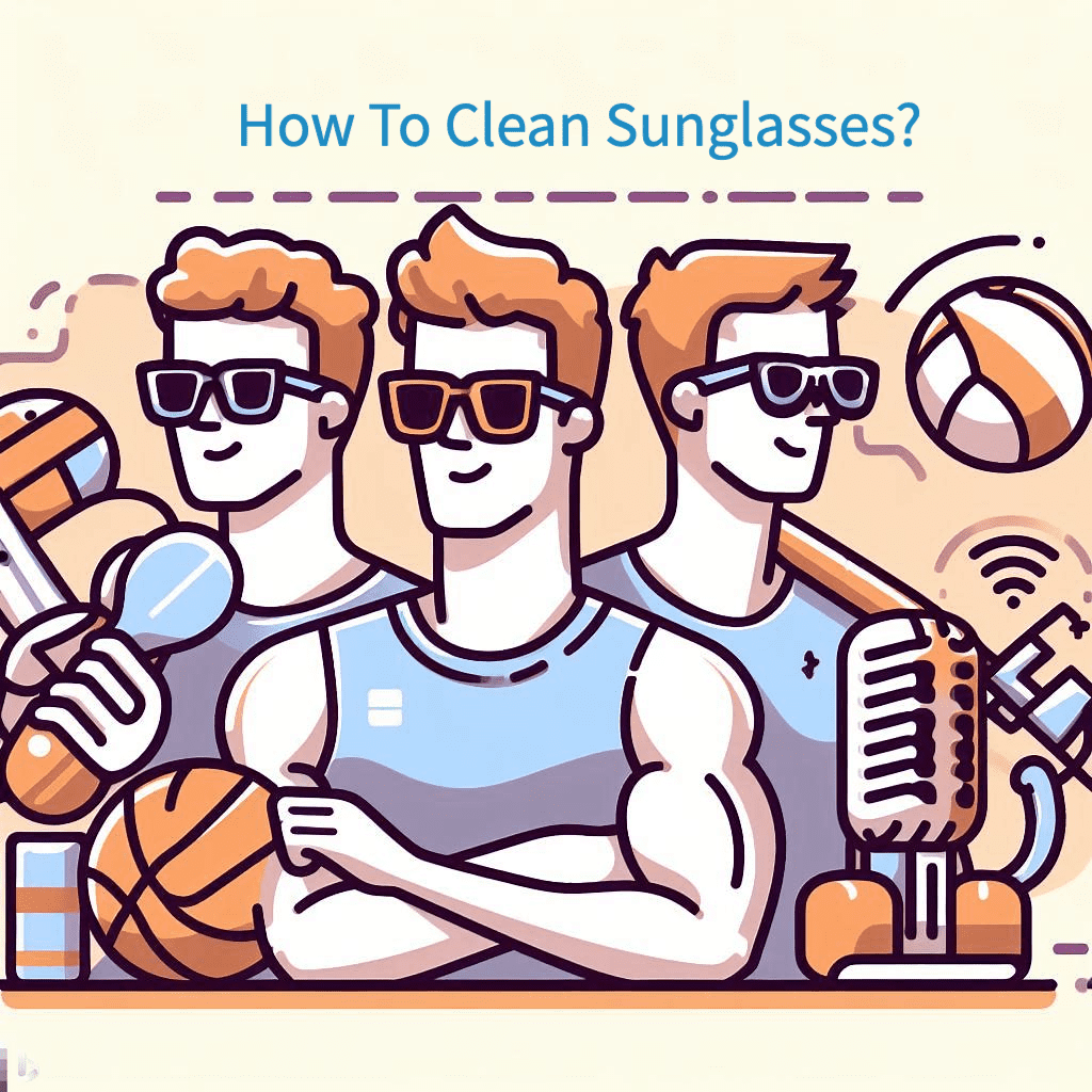 how to clean sunglasses