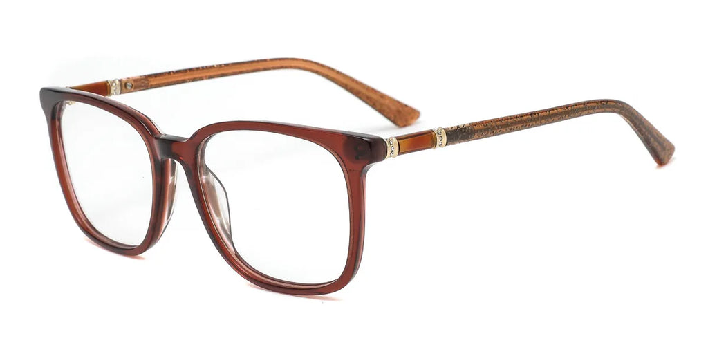 Acetate Optical Frame OTF8056 Brown.Gold