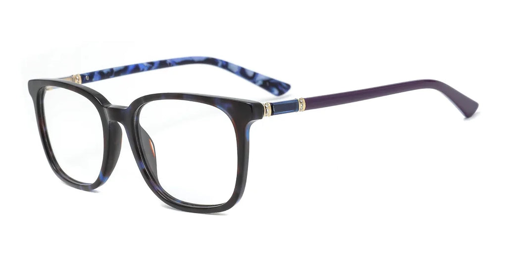 Acetate Optical Frame OTF8056 Blue.Gold