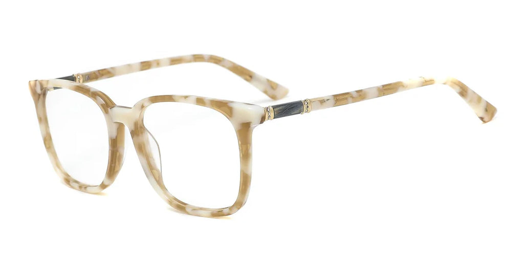 Acetate Optical Frame OTF8056 Beige.Gold
