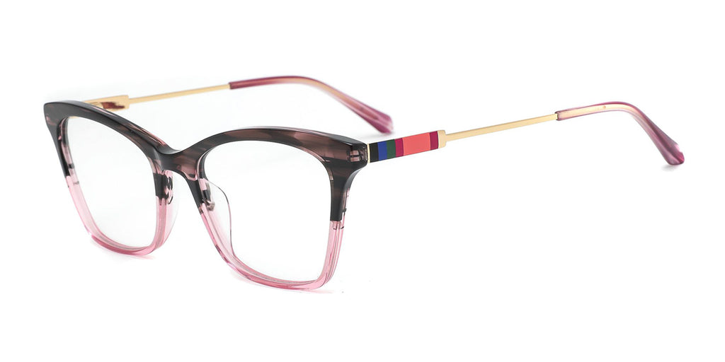Acetate Optical Frame OTF8073 Pink.Gold